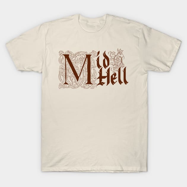 MidHell Logo T-Shirt by EstudiosPapercut